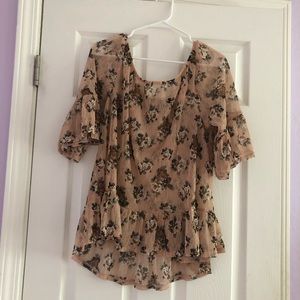 Off the shoulder shirt